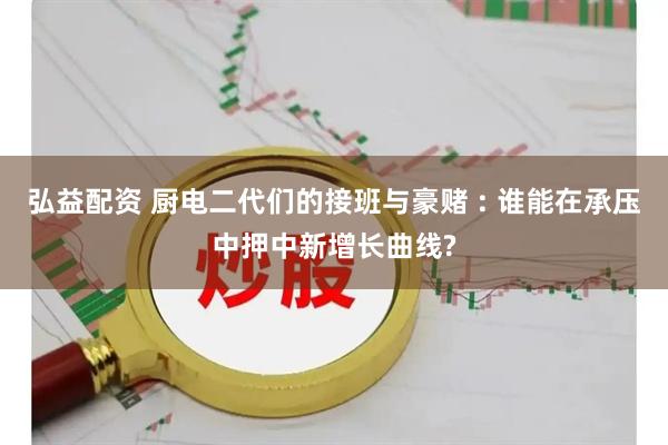 弘益配资 厨电二代们的接班与豪赌 : 谁能在承压中押中新增长曲线?